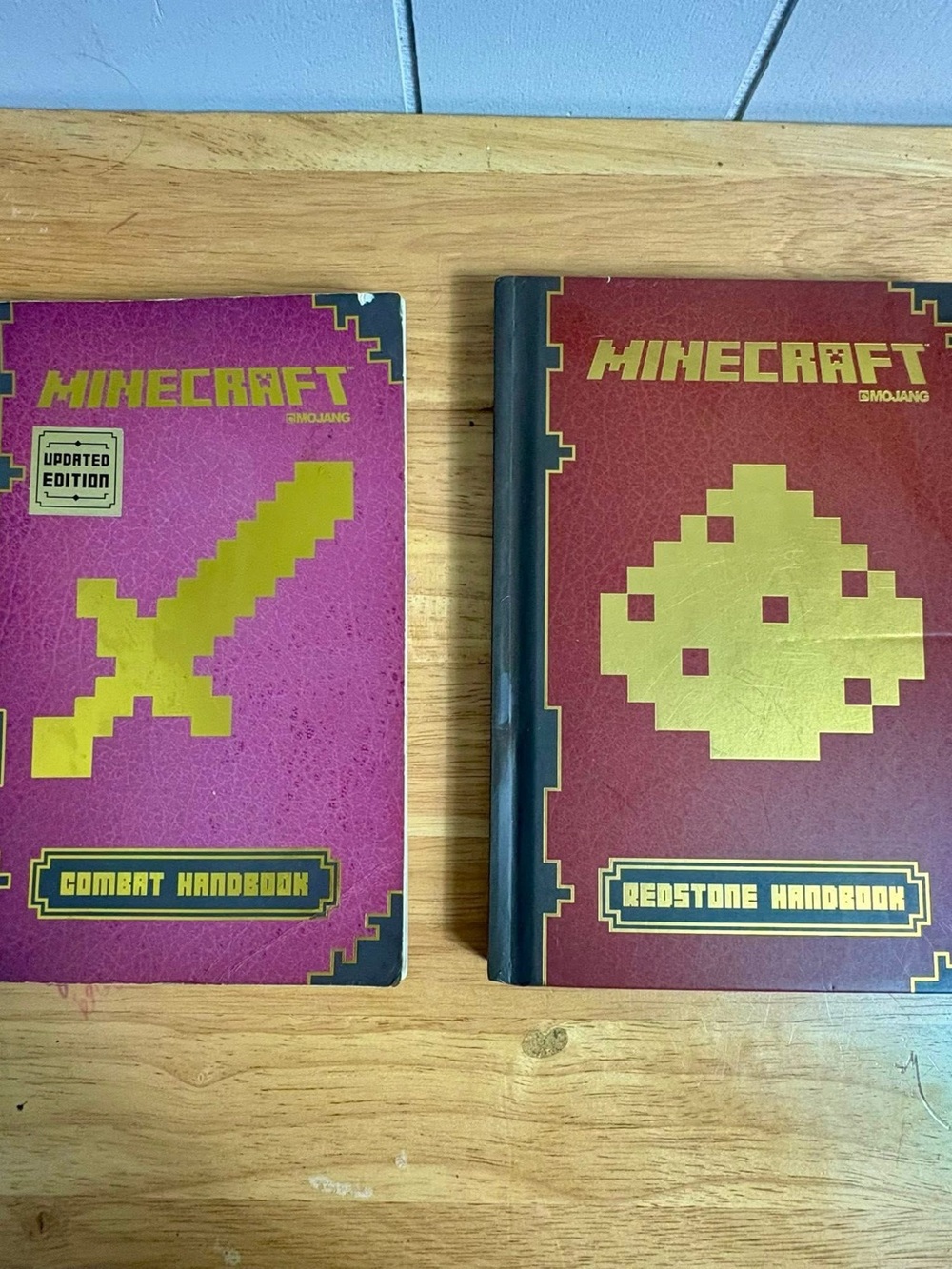 Minecraft Combat Handbook & Redstone Handbook Book Bundle
